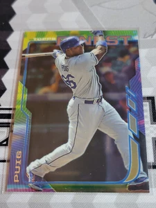 YASIEL PUIG 2014 Topps Finest #50.   DODGERS - Picture 1 of 1