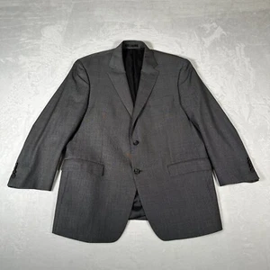 Lauren Ralph Lauren Blazer Men Size 44R Gray 100% Wool 2-Button Macys Men Store - Picture 1 of 10
