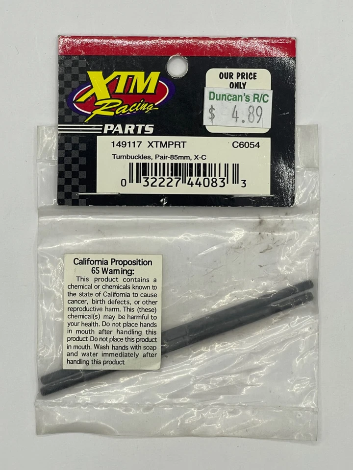 XTM 149117 Turnbuckles pair 85mm X-C - Image 1 of 1
