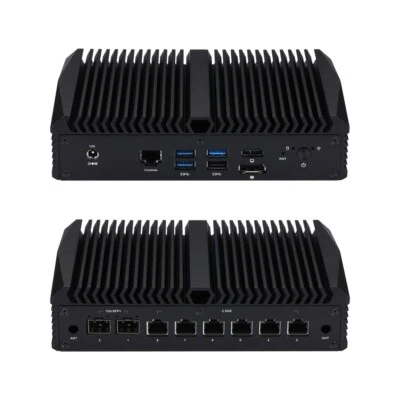 2 * Intel JL82599ES SFP +,6*I226-V 2.5 Gigabit LAN Fanless Firewall Computer - Image 1 of 4