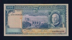 Portugal  Angola 1000 ESCUDOS 1970 P-98 UNC GEM - Picture 1 of 2