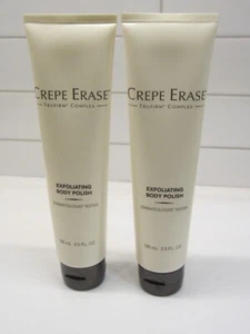 (2)Crepe Erase Exfoliating Body Polish Trufirm Body Exfoliator New & Sealed - Picture 1 of 4