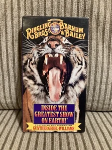 Ringling Bros Barnum & Bailey Inside The Greatest Show On Earth! VHS Tape Tested - Picture 1 of 2