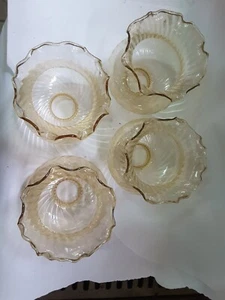 Vintage Retro Lamp Shades x4 - Picture 1 of 7