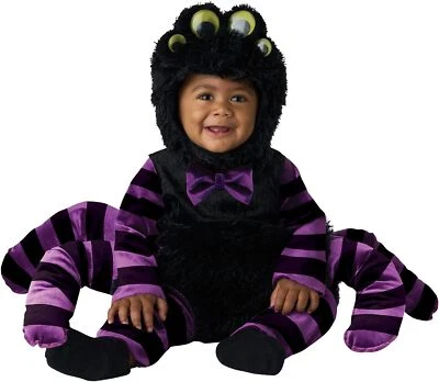Eensy Weensy Spider Animal Insect Fancy Dress Up Halloween Toddler Child Costume - Image 1 of 2