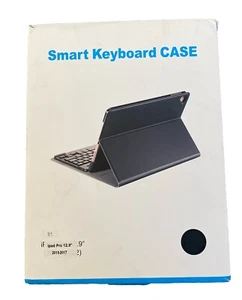 SMART KEYBOARD CASE — Ipad Pro 12.9” with Detachable Wireless Keyboard - Picture 1 of 2