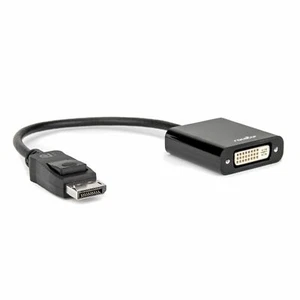 Rocstor Y00DVI-BK DisplayPort to DVI Adapter - 7.90" DisplayPort/DVI Video Cable - Picture 1 of 6