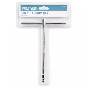 GrooveTech GTDKY1 T-Handle Drum Key, 1/4" Detachable Socket - Picture 1 of 4