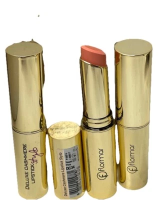 3 Tuben Flormar Lippenstift Deluxe Cashmere Stylo Natural Think Pink DC34 3g - Bild 1 von 4