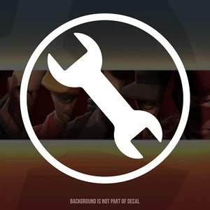 Team Fortress 2 Engineer Vinyl Decal Sticker - Picture 1 of 3