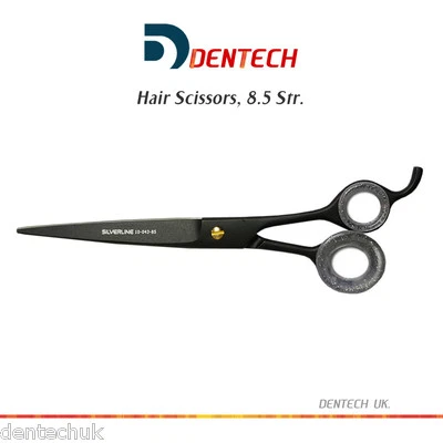 PET GROOMING HAIR DRESSING PAPER SCISSORS 8.5” PRO DOG CAT STAINLESS STEEL - Image 1 of 4