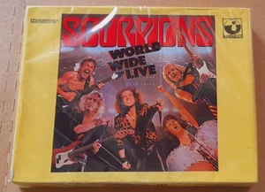 Scorpions Twin Cassette Set World Wide Live Official INDIA Sealed 1992 EMI - Picture 1 of 4