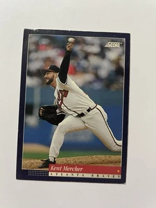 1994 Score Baseball Card #126 Kent Mercker Atlanta Braves - Picture 1 of 2