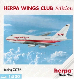 Herpa Wings Club von 1999   Clubmodell Boeing 747SP - OVP  Art.Nr. 511452  1:500 - Bild 1 von 5