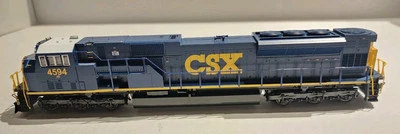 Kato HO Scale EMD SD80MAC Diesel CSX Dark Future #4594 DCC/SOUND  - Image 1 of 4