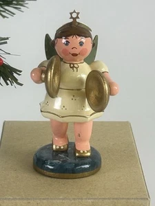 619/25 Engel mit Becken Hubrig Erzgebirge - Picture 1 of 6