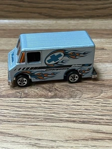 Hot Wheels 1986 Blue X Cross Emergency Vehicle - Picture 1 of 6