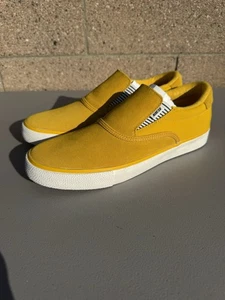 Nike SB X Elissa Steamer DM4244-700 Slipper Gelb Weiß Canvas Herren 8,5 Skate  - Bild 1 von 6