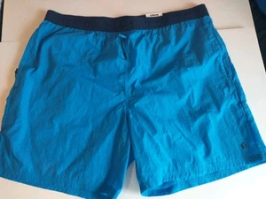 Fielder Bonobos Shorts Mens XL Blue Crinkle Nylon 7 Inch Inseam Track Run - Imagen 1 de 7