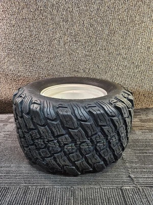 (CANTIDAD 1) Neumático y rueda sin cámara Kenda 24X12.00-12 para césped y jardín 4 capas K3012 4 orejetas Foto 1 de 4