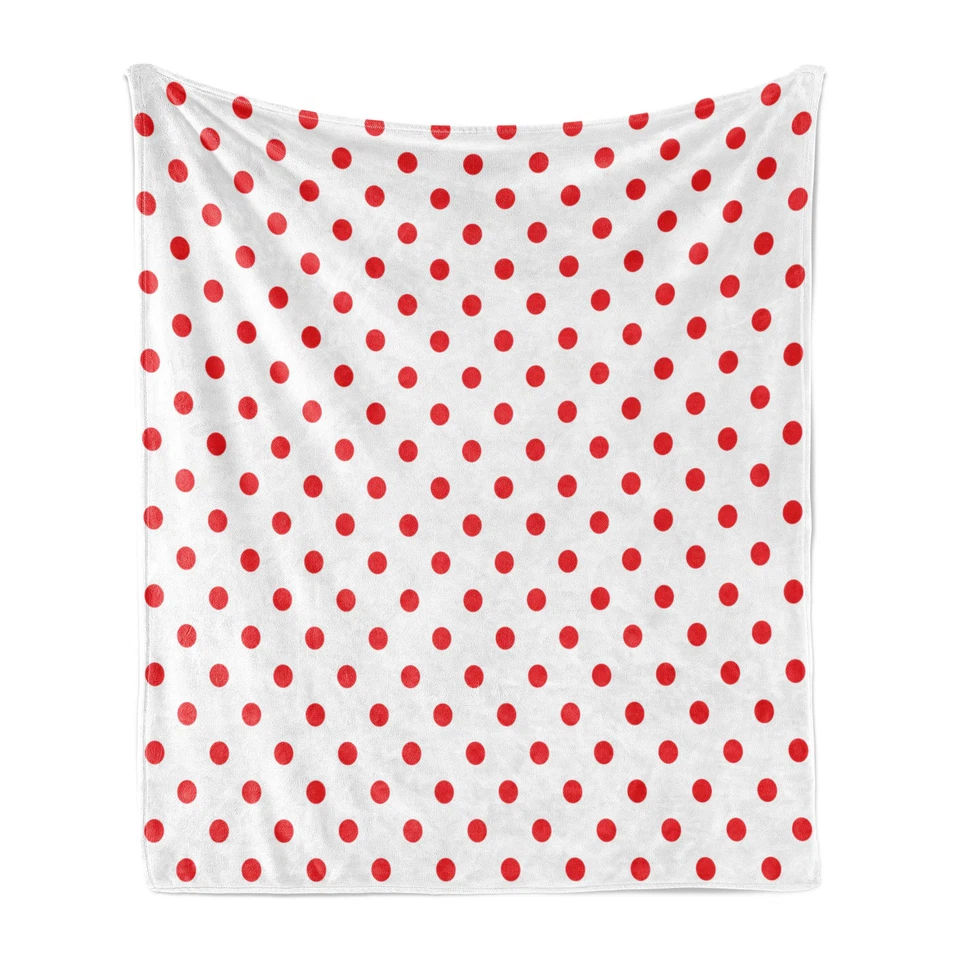 Geometrisch Weich Flanell Fleece Decke Land-Picknick-Tupfen - Bild 1 von 1