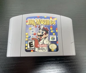 Dr. Mario 64 (Nintendo 64, 2001) N64 Auténtico - ENVÍO GRATUITO - Imagen 1 de 7
