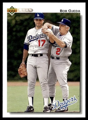 1992 Upper Deck Bob Ojeda Los Angeles Dodgers #666 - Image 1 of 2