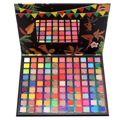 Paleta De Sombras De Ojos 99 Colors Rainbow Makeup Shadow Paleta De Maquillaje - Image 1 of 4