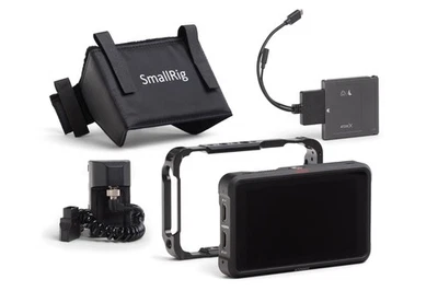 Atomos Ninja V 5 дюймов 4K HDMI записывающий монитор комплект с твердотельным накопителем 1 ТБ, клеткой, абажуром - Изображение 1 из 4