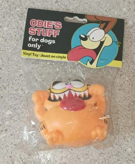 Juguete de vinilo de colección Garfield Odie's Stuff for Dogs solo nuevo ¡Envío gratuito! Foto 1 de 2