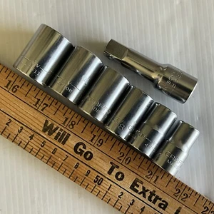 Vintage Craftsman -VV- Series 1/2" Drive Socket Set and Extension Mint A+ - Picture 1 of 13