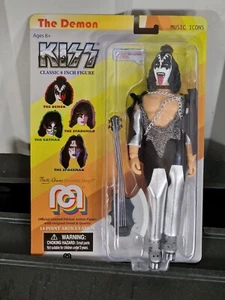 Rare Mego Kiss The Demon Figure Gene Simmons 8 Inch BRAND NEW & SEALED - Picture 1 of 2