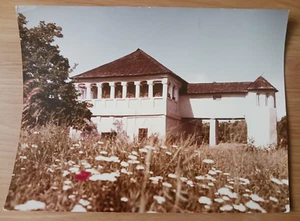 Mansion/Conac From/Din Oltenia-Romania 9" x 7" Photo Vintage 1960s - Imagen 1 de 1