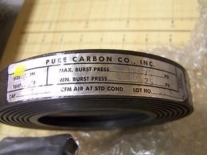 NEW CARRIER 19C-898 3 inch Rupture Disc PURE CARBON COMPANY For R-11 Machines - Picture 1 of 2