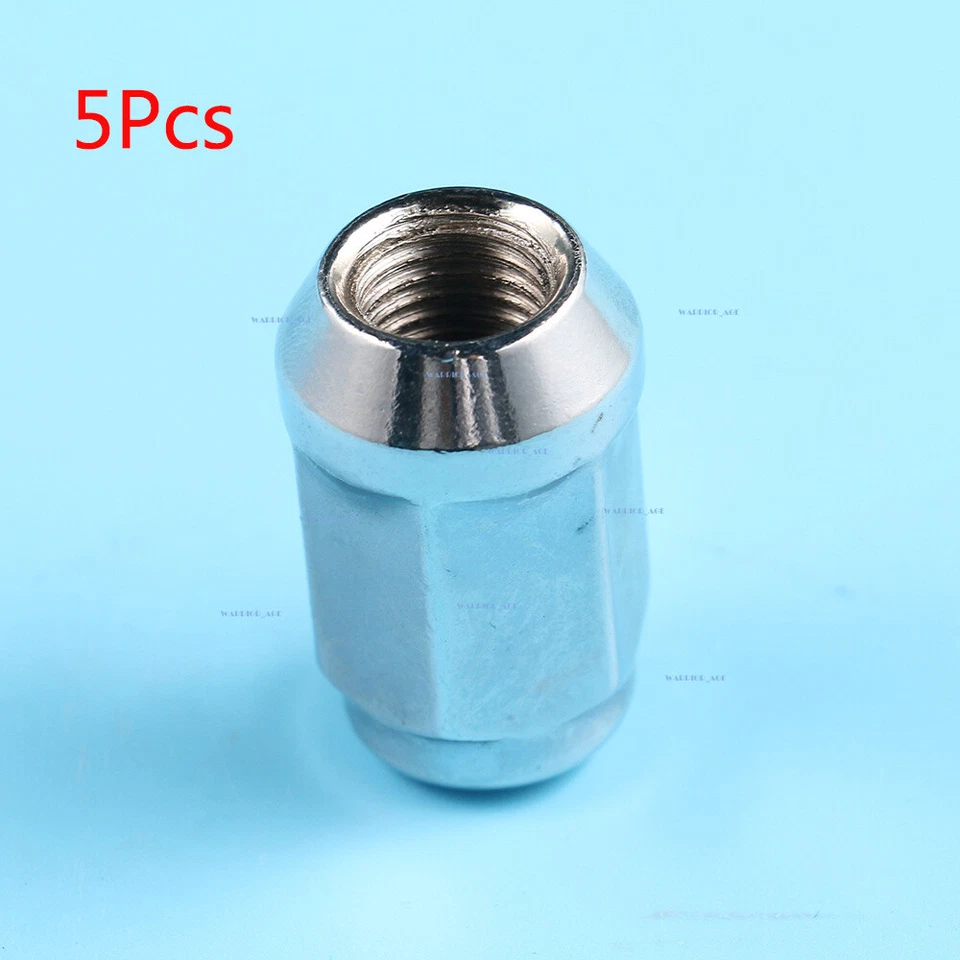 5xChrome Lug Nuts 9594682 Fits Chevrolet Cruze Impala Malibu Sonic Volt G6 Buick Foto 1 de 4