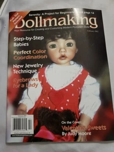 Dollmaking Magazine Your Resource for Creating & Costuming Modern February 2002 - Picture 1 of 10
