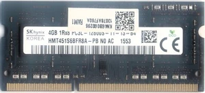 Pre-Owned 4Gb SKhynix Brand IRx8 12800S PC3L Laptop Ram - Picture 1 of 1