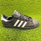 Adidas Superstar Foundation Mens Size 13 Black Athletic Shoes Sneakers B27140