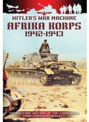 Hitler's War Machine: Afrika Korps 1942-1943 [DVD] History Documentary New - Image 1 of 4