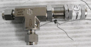 Ham-Let H900SSL1/4SL 3247573 Relief Valve 300PSI - Picture 1 of 3