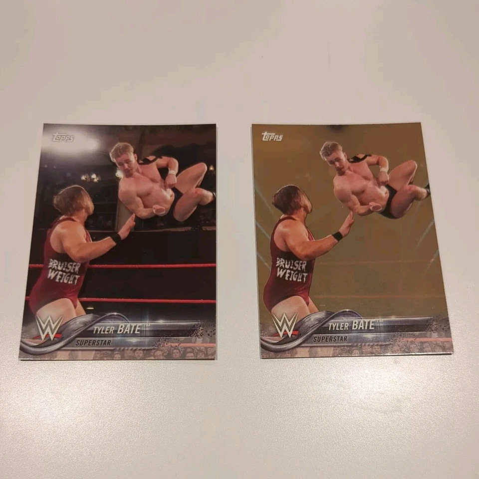 2018 Topps WWE - Bronze #95 Tyler Bate and #95 Tyler Bate - Image 1 of 4