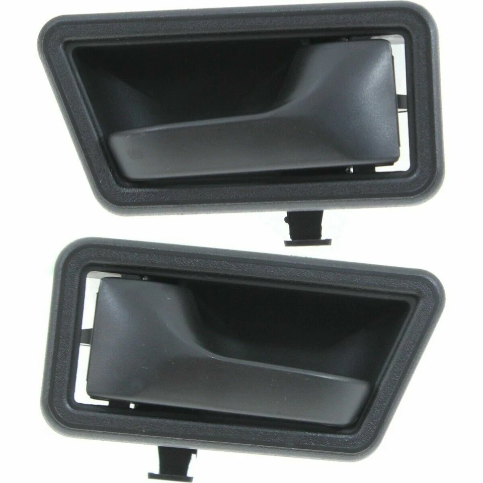 Nuevo juego de 2 manijas de puerta interior laterales delanteras izquierda y derecha para VOLKSWAGEN GOLF 85-92 Foto 1 de 4