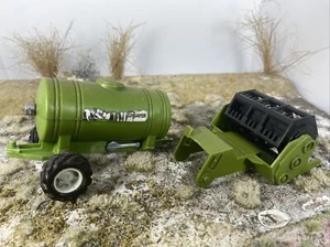 New Ray Country Life FARM Farmer Hay Harvester Mill Sprayer Trailer& Implements - Picture 1 of 12