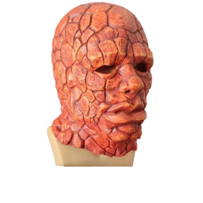 Cosplay Fantastic Four Thing Mask CLaw Gloves Halloween Superhero Ben Grimm Mask - Image 1 of 4