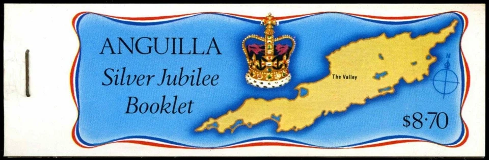 Anguilla 1977 SG#SB1a SIlver Jubilee Stamp Booklet MNH #C37461 - Image 1 of 1