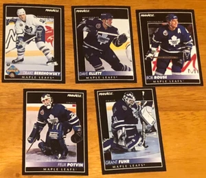 1992 Toronto Maple Leafs NHL Cards: Berehowsky, Ellett, Rouse, Potvin, Fuhr - Picture 1 of 6