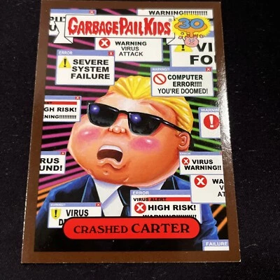 2015 Gpk Topps 30th Anniversary Crashed Carter Brown Poop Border Mint 5b Of 25 - Image 1 of 4