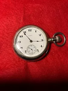 Elgin National Watch Co. Grade: 96, Pocket Watch, Philadelphia Silverode Case. - Picture 1 of 8