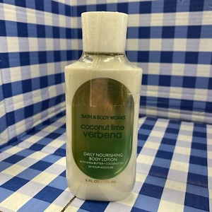 Bath & Body Works Coconut Lime Verbena Body Lotion 8 Fl Oz - Picture 1 of 3