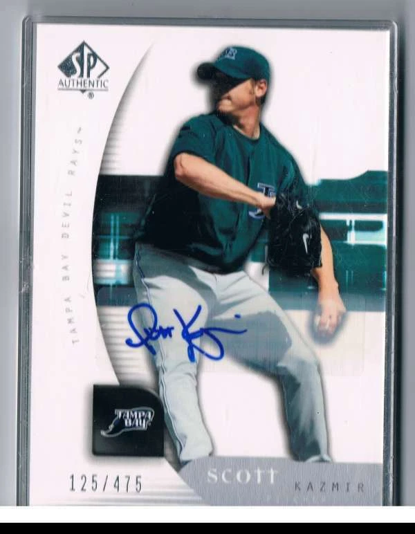 2005 SP Authentic Signature #87 Scott Kazmir NM/MT Rookie Card Auto /475  - Image 1 of 1